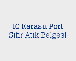 IC Karasu Port – Sıfır Atık Belgesi 